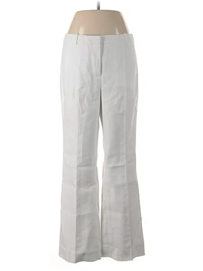Pre-owned Jcrew Linen Pants In Gray