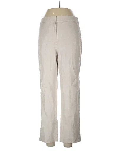 Pre-owned Jcrew Linen Pants In Gray