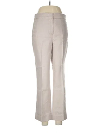 Pre-owned Jcrew Linen Pants In Gray