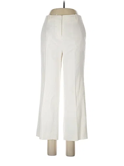 Pre-owned Jcrew Linen Pants In Ivory