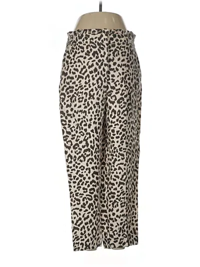 Jcrew Linen Pants In Multi