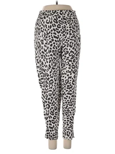 Pre-owned Jcrew Linen Pants In Silver