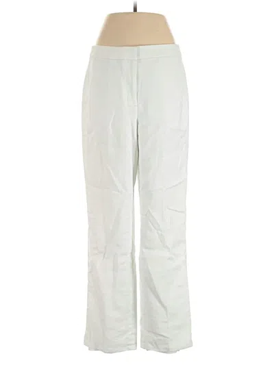 Pre-owned Jcrew Linen Pants In Silver