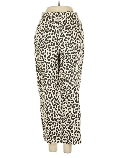 Pre-owned Jcrew Linen Pants In White