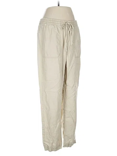 Pre-owned Jcrew Linen Pants In White