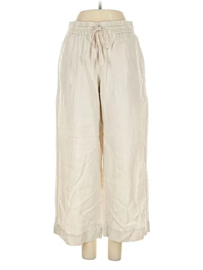 Pre-owned Jcrew Linen Pants In White
