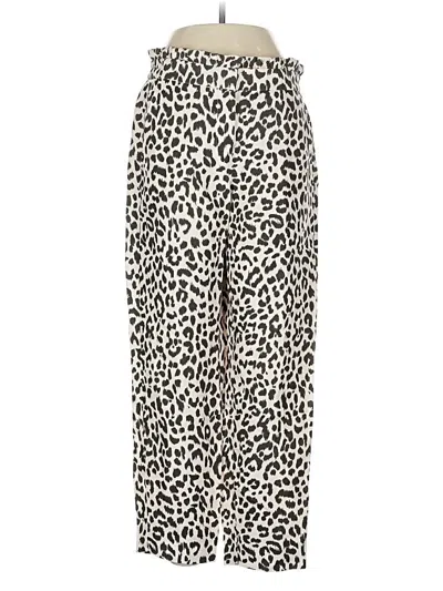 Pre-owned Jcrew Linen Pants In White