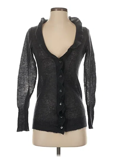 Pre-owned Jcrew Long Sleeve Blouse In Black
