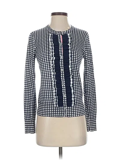 Pre-owned Jcrew Long Sleeve Blouse In Blue