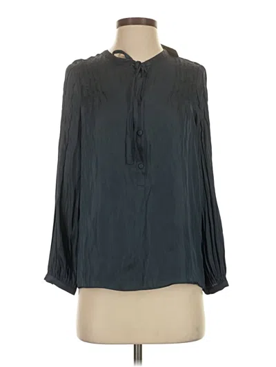 Jcrew Long Sleeve Blouse In Yellow