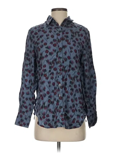 Jcrew Long Sleeve Blouse In Multi