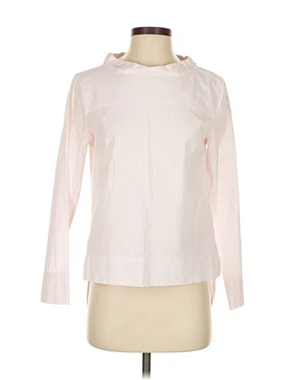 Pre-owned Jcrew Long Sleeve Blouse In Pink