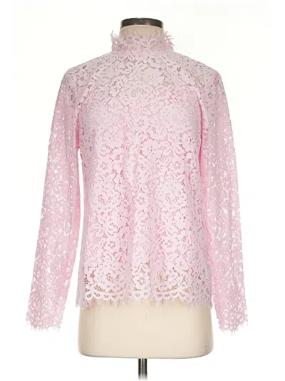 Jcrew Long Sleeve Blouse In Pink