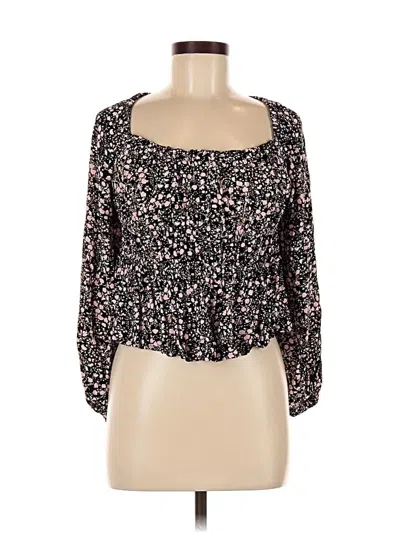 Pre-owned Jcrew Long Sleeve Blouse In Pink