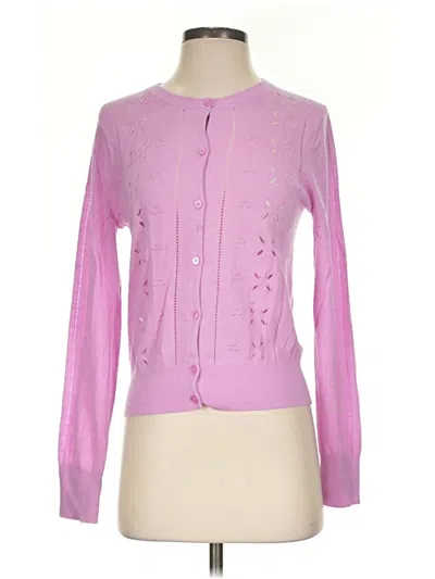 Pre-owned Jcrew Long Sleeve Blouse In Pink