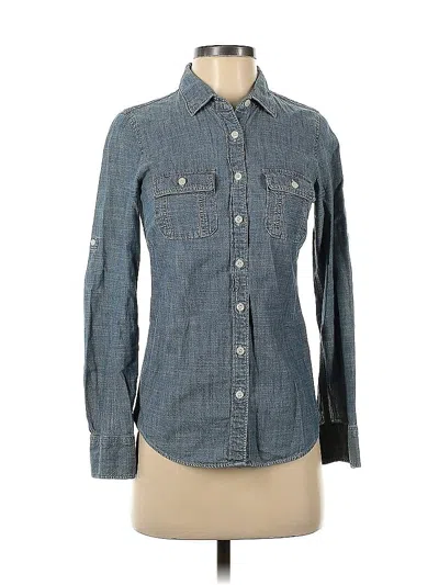 Pre-owned Jcrew Long Sleeve Button Down Shirt