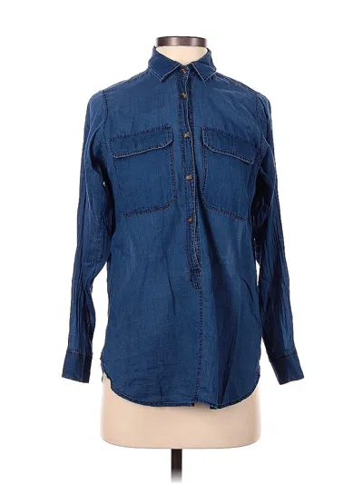 Pre-owned Jcrew Long Sleeve Button Down Shirt