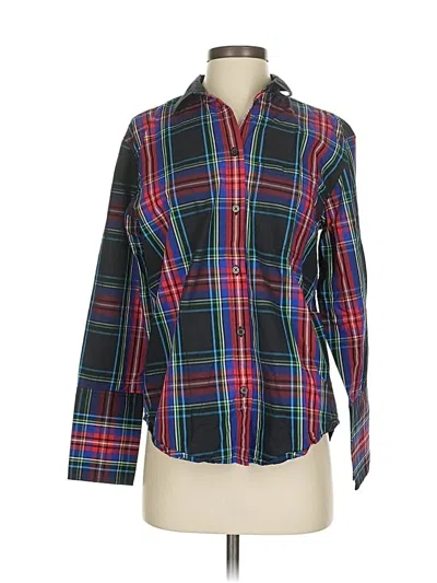 Pre-owned Jcrew Long Sleeve Button Down Shirt In Black