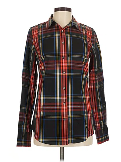 Jcrew Long Sleeve Button Down Shirt In Black