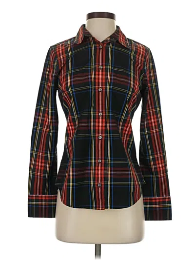 Pre-owned Jcrew Long Sleeve Button Down Shirt In Black