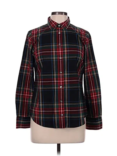 Pre-owned Jcrew Long Sleeve Button Down Shirt In Black