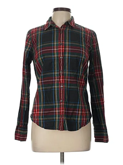 Pre-owned Jcrew Long Sleeve Button Down Shirt In Black