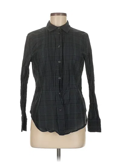 Pre-owned Jcrew Long Sleeve Button Down Shirt In Blue