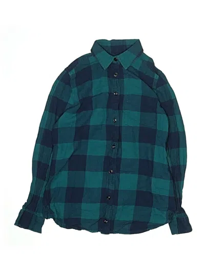 Pre-owned Jcrew Long Sleeve Button Down Shirt In Blue