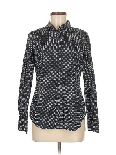 Pre-owned Jcrew Long Sleeve Button Down Shirt In Blue