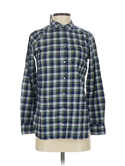 Jcrew Long Sleeve Button Down Shirt In Blue