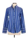 Jcrew Long Sleeve Button Down Shirt In Blue