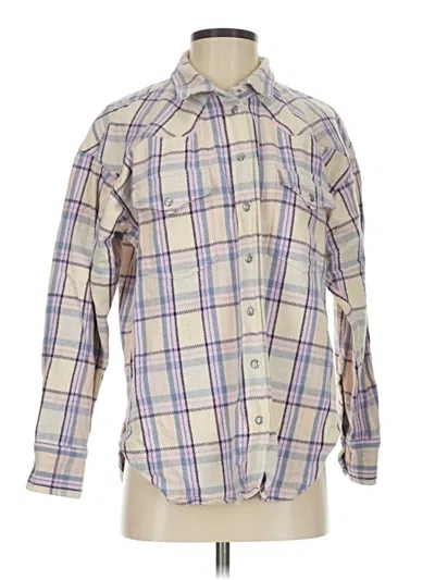 Pre-owned Jcrew Long Sleeve Button Down Shirt In Brown