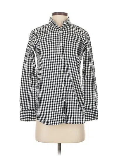 Pre-owned Jcrew Long Sleeve Button Down Shirt In Gray