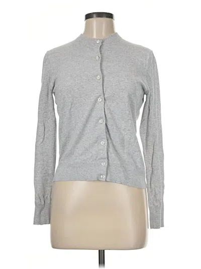 Pre-owned Jcrew Long Sleeve Button Down Shirt In Gray