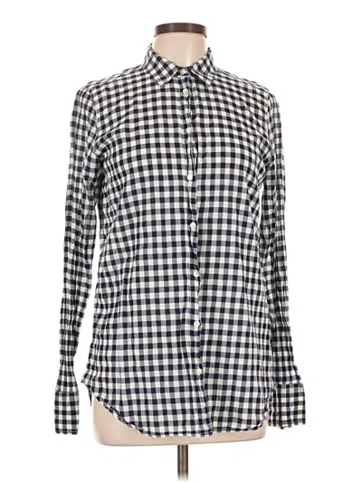 Pre-owned Jcrew Long Sleeve Button Down Shirt In Ivory
