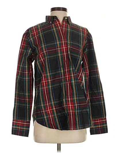 Jcrew Long Sleeve Button Down Shirt In Multi