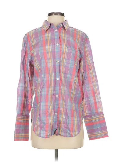 Pre-owned Jcrew Long Sleeve Button Down Shirt In Pink