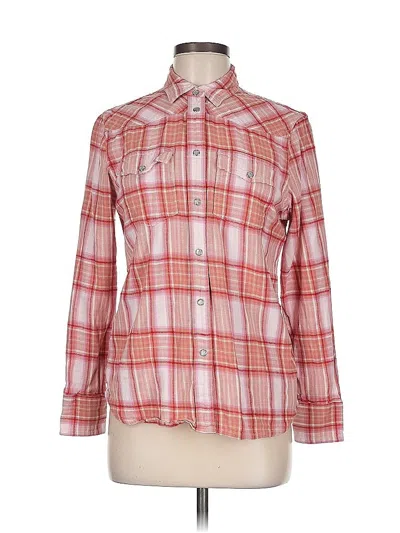 Pre-owned Jcrew Long Sleeve Button Down Shirt In Pink