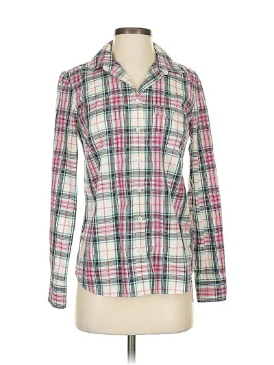 Pre-owned Jcrew Long Sleeve Button Down Shirt In Pink