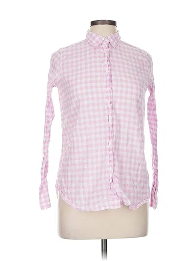 Pre-owned Jcrew Long Sleeve Button Down Shirt In Pink