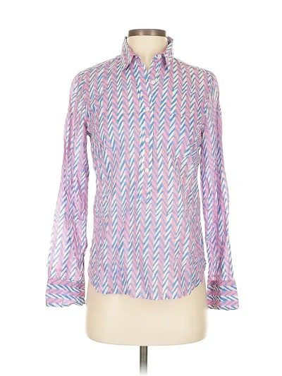 Pre-owned Jcrew Long Sleeve Button Down Shirt In Pink