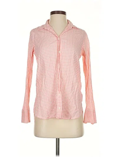 Pre-owned Jcrew Long Sleeve Button Down Shirt In Pink