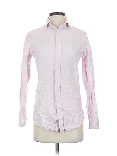 Pre-owned Jcrew Long Sleeve Button Down Shirt In Pink