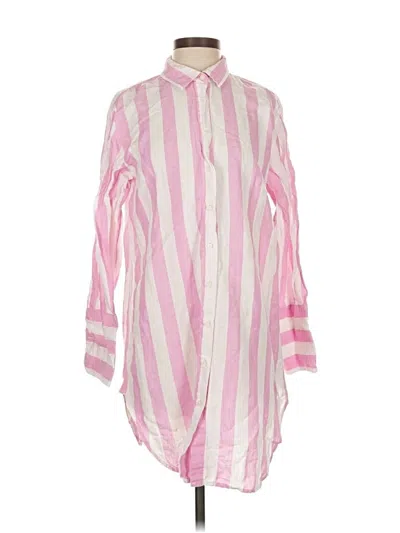 Pre-owned Jcrew Long Sleeve Button Down Shirt In Pink