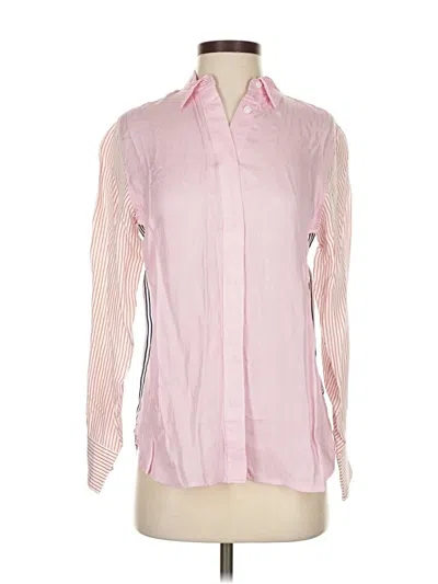 Pre-owned Jcrew Long Sleeve Button Down Shirt In Pink