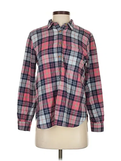 Pre-owned Jcrew Long Sleeve Button Down Shirt In Pink