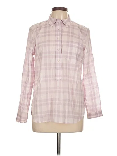 Pre-owned Jcrew Long Sleeve Button Down Shirt In Pink