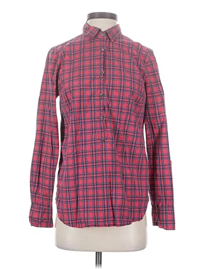 Pre-owned Jcrew Long Sleeve Button Down Shirt In Pink