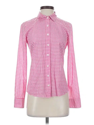 Pre-owned Jcrew Long Sleeve Button Down Shirt In Pink