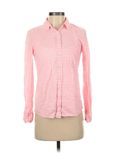 Pre-owned Jcrew Long Sleeve Button Down Shirt In Pink
